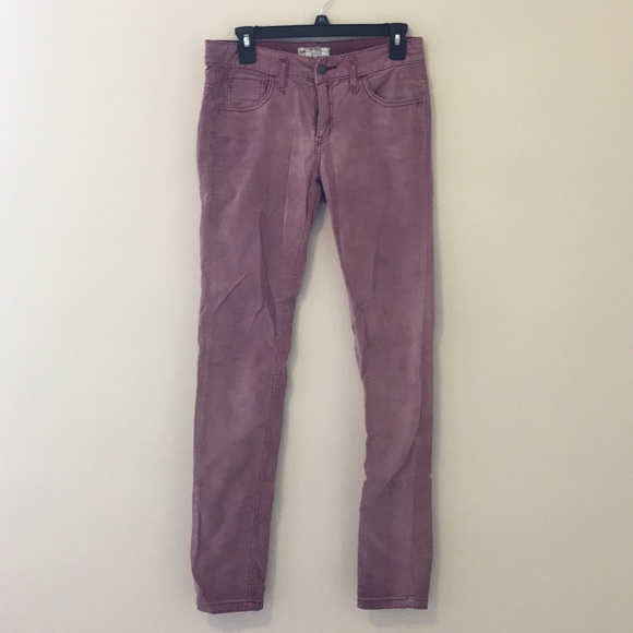 light purple corduroy pants